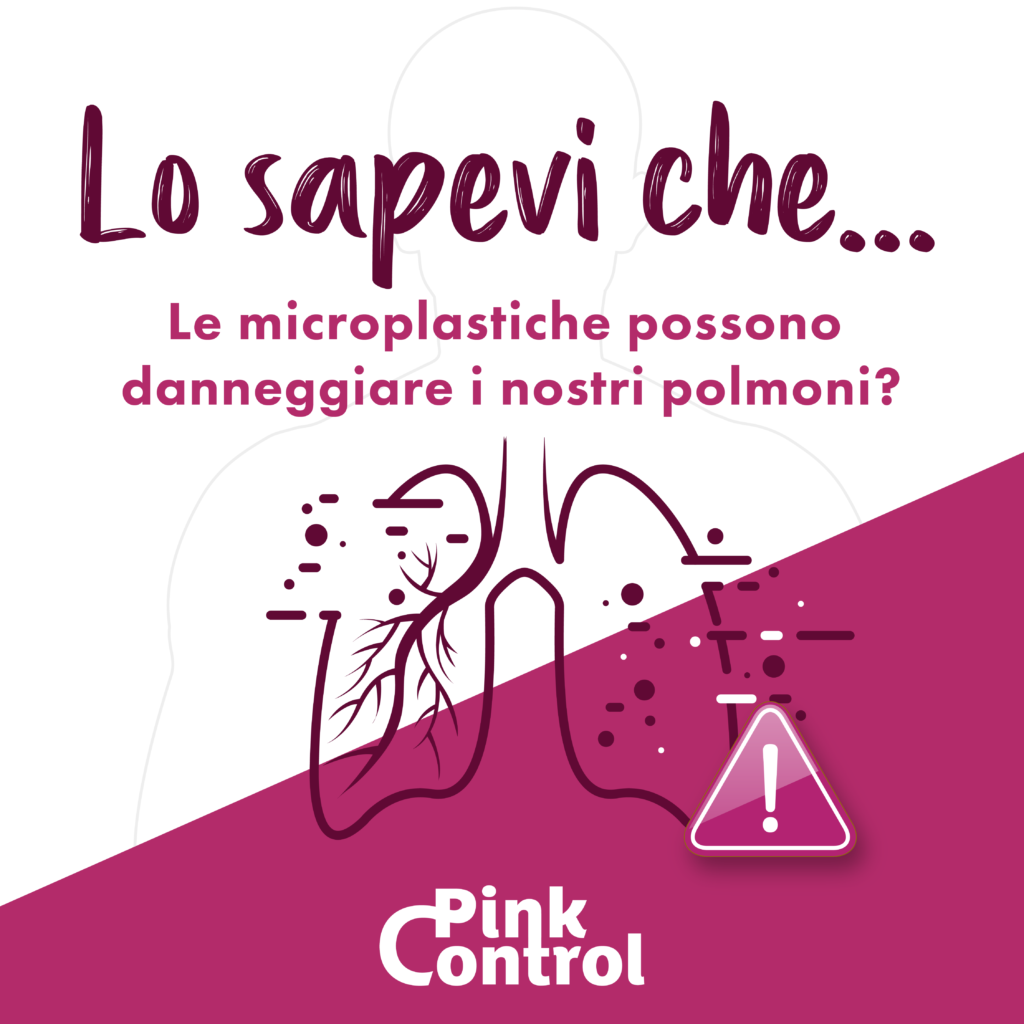 le microplastiche danneggiano i polmoni