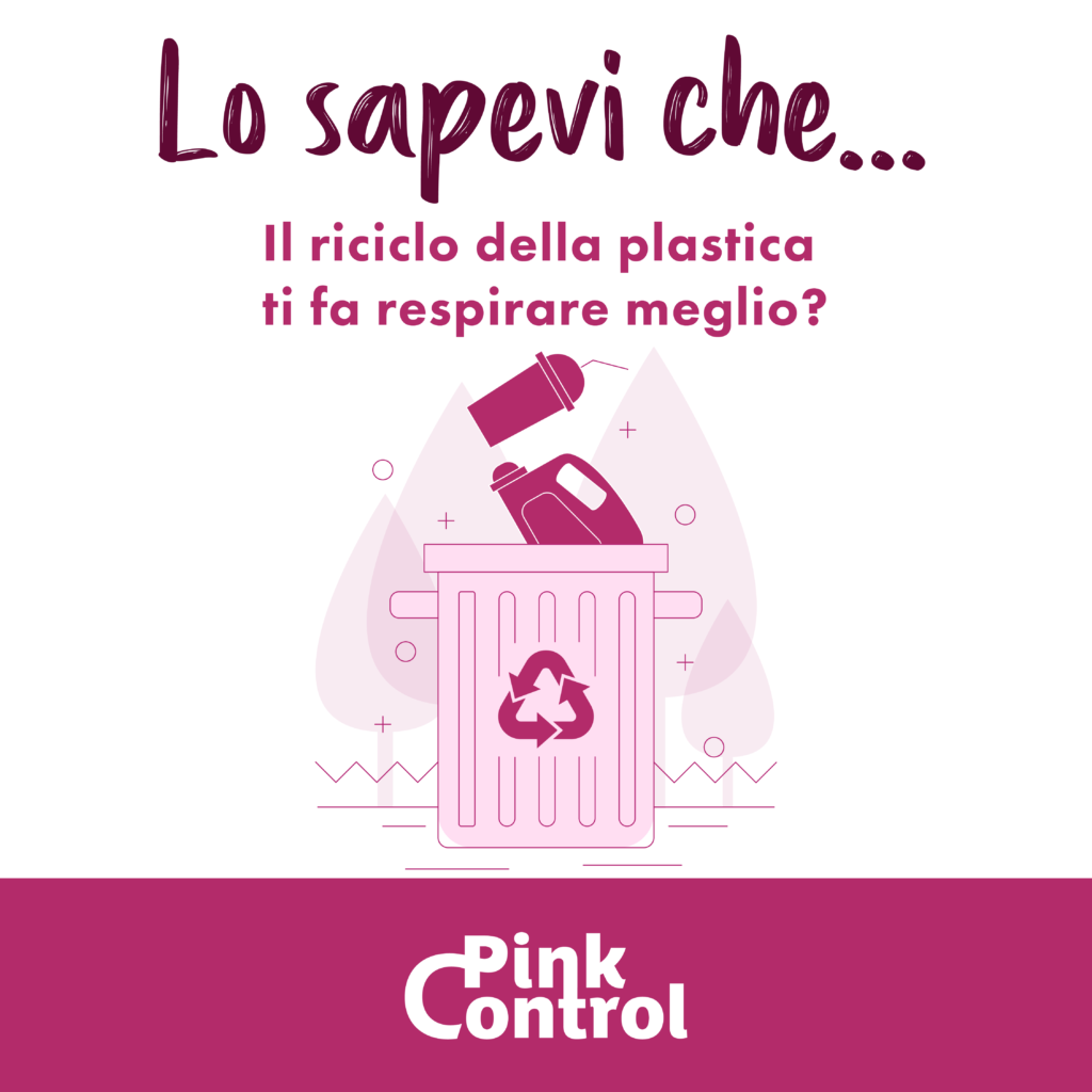 il riciclo della plastica ti fa risparmiare meglio