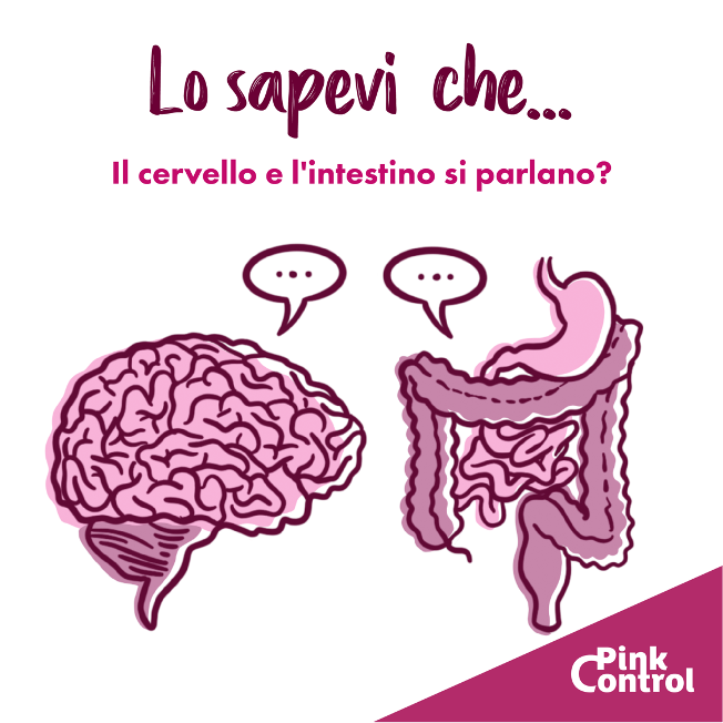 lo sapevi che il cervello e l'intestino si parlano?