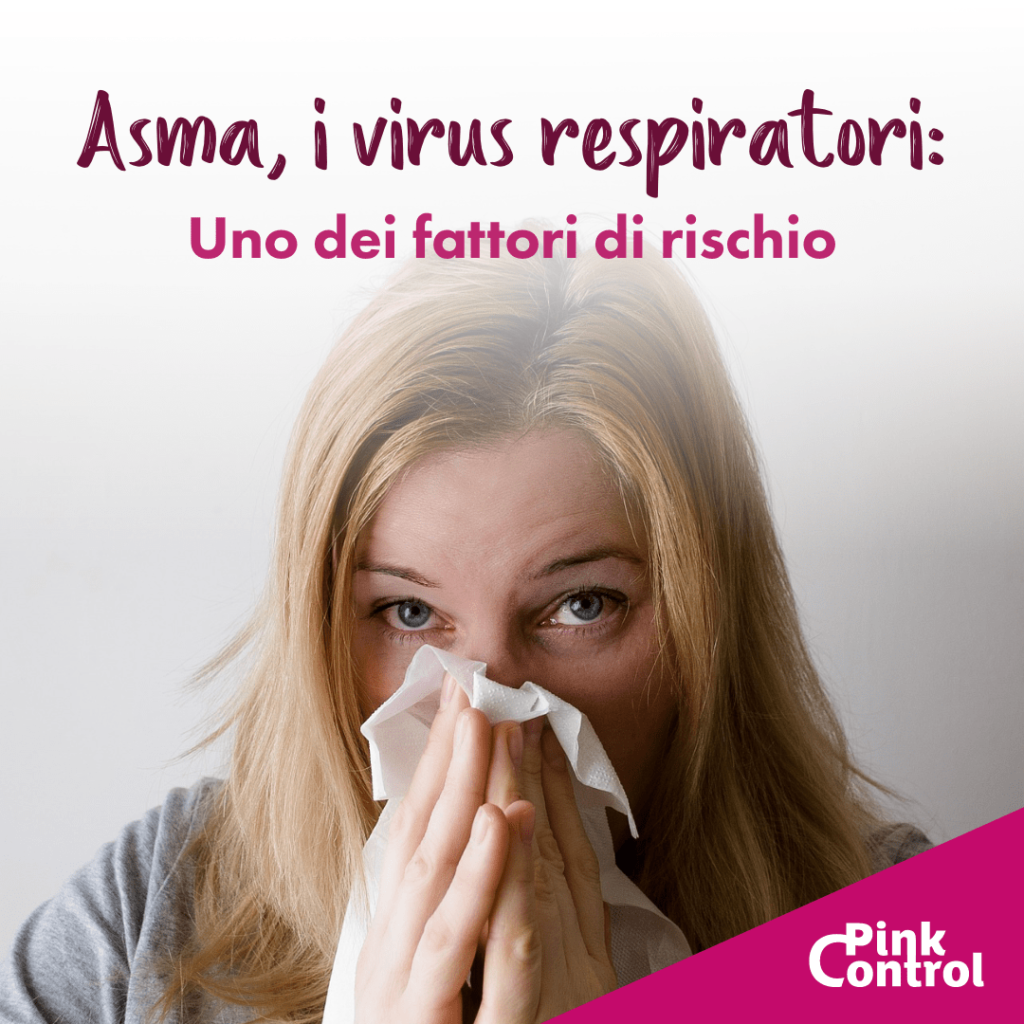 Asma, i virus respiratori: uno dei fattori di rischio