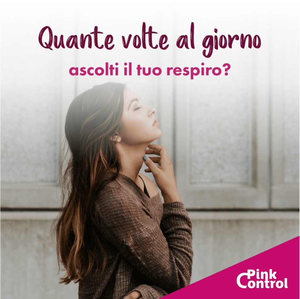 quante volta al giorno ascolti il tuo respiro?