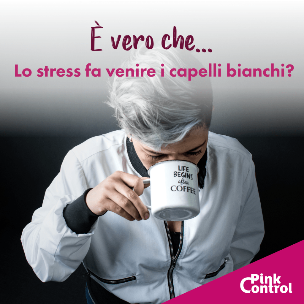 È vero che lo stress fa venire i capelli bianchi?