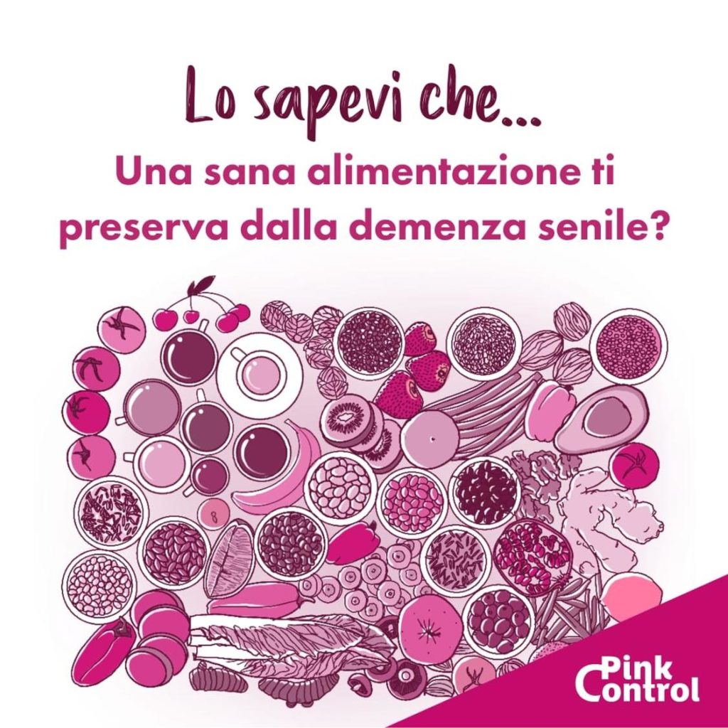 Lo sapevi che una sana alimentazione ti preserva dalla demenza senile?