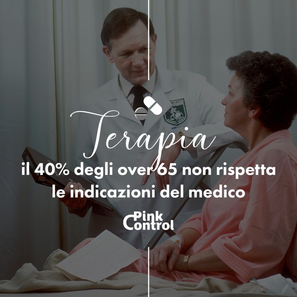 Terapia, il 40% degli over 65 non rispettano le indicazioni del medico