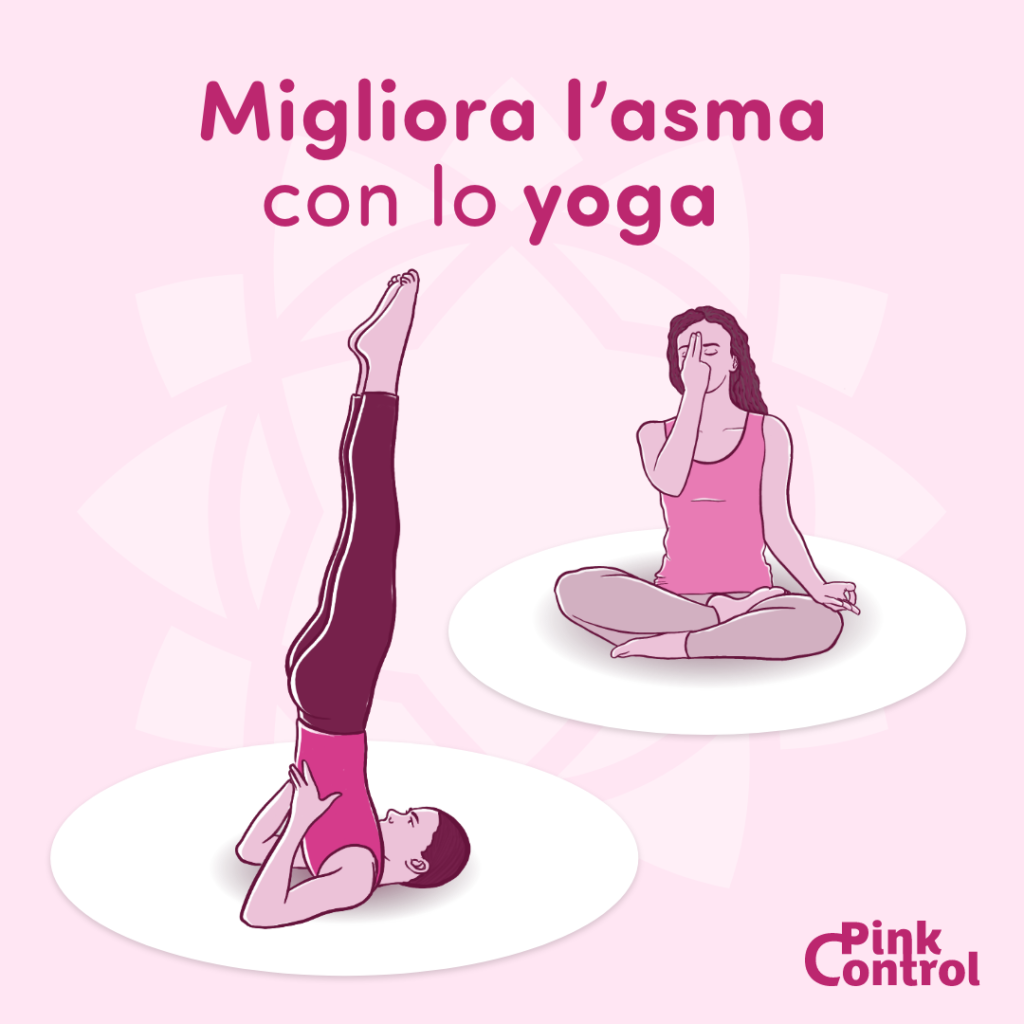 migliora l'asma con yoga